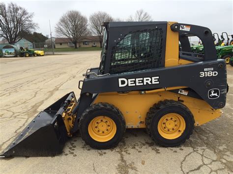 318 skid steer|john deere 318d for sale.